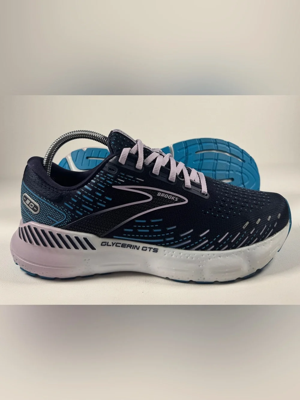 Brooks Glycerin GTS 20 Size 9.5 Women’s Running Sneakers Peacoat/Ocean